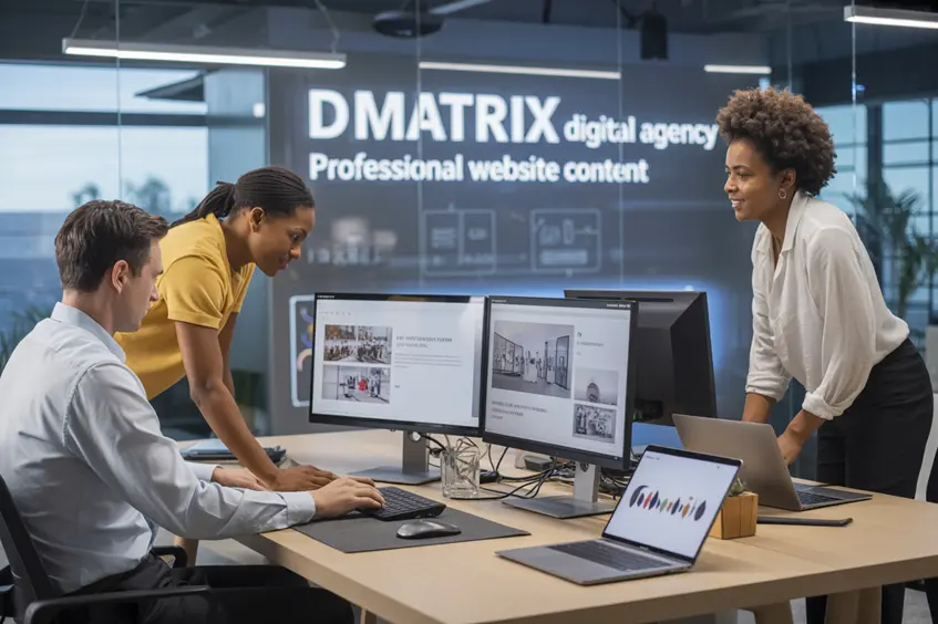 DMatrix Tech Solution | Website Development, Apps & Digital Marketing